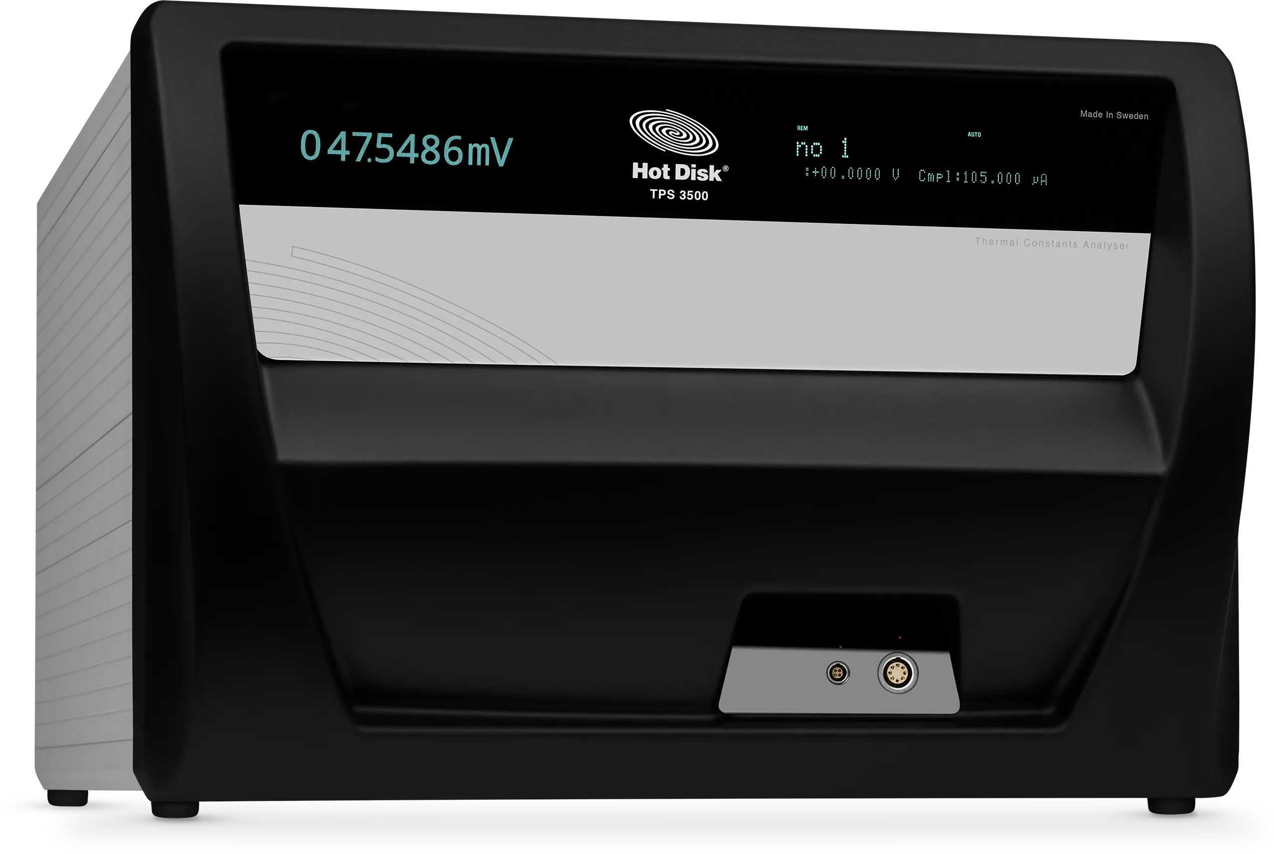 Hot Disk 3500 Front from side angle