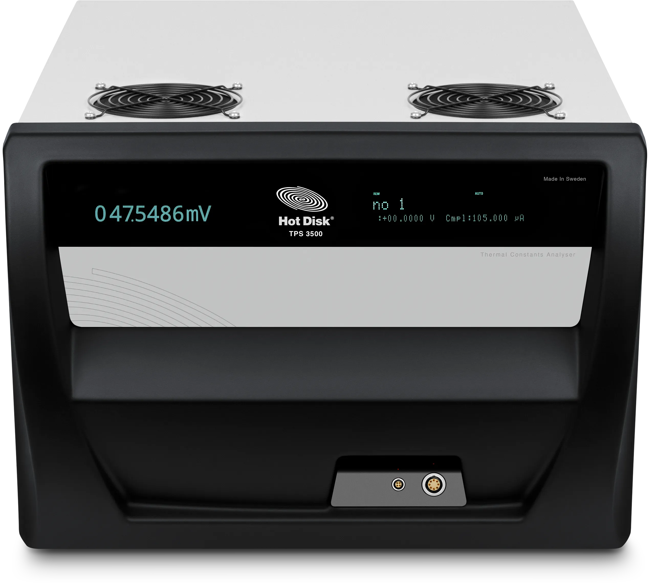 Hot Disk 3500 Front from top angle